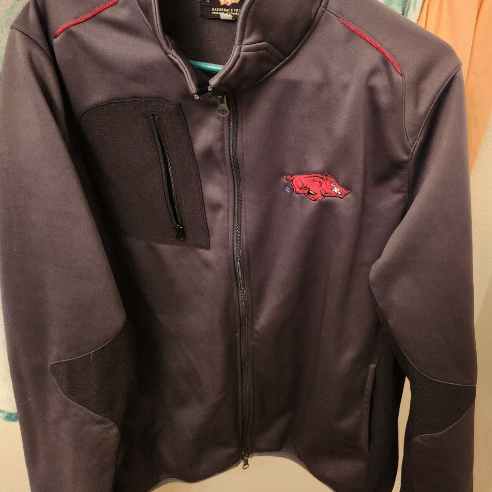 Nwot Arkansas Razorbacks heavy jacket